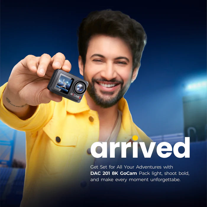 Digitek (DAC 201) 8K Action Camera Ultra HD Waterproof