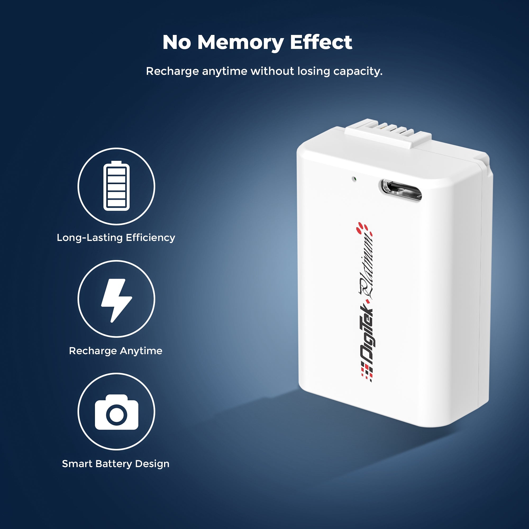 Digitek Platinum (NP-FW50) 2100mAh Li-ion Battery for Sony Cameras