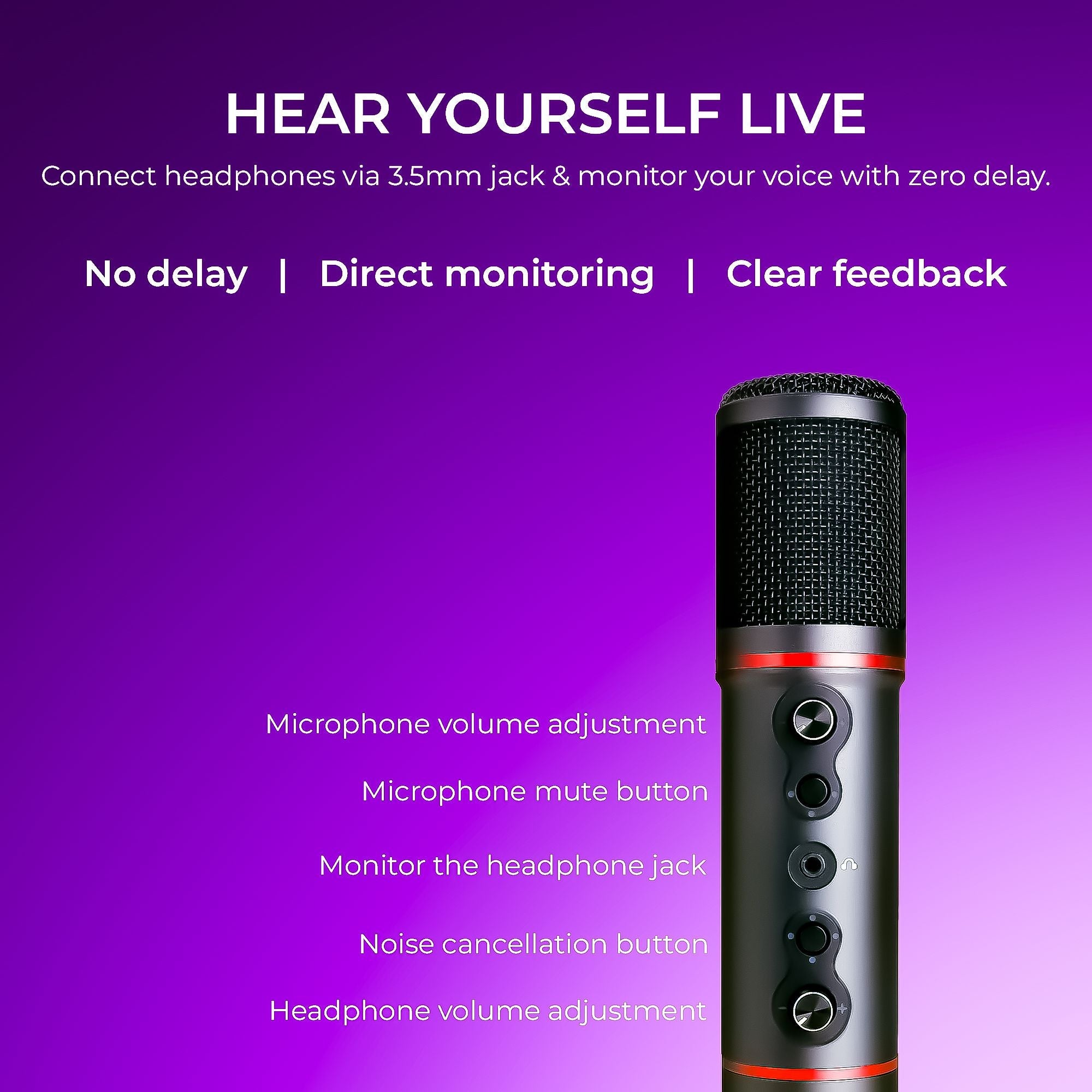 Digitek (DM-501) Podcast & Gaming Condenser Microphone Kit