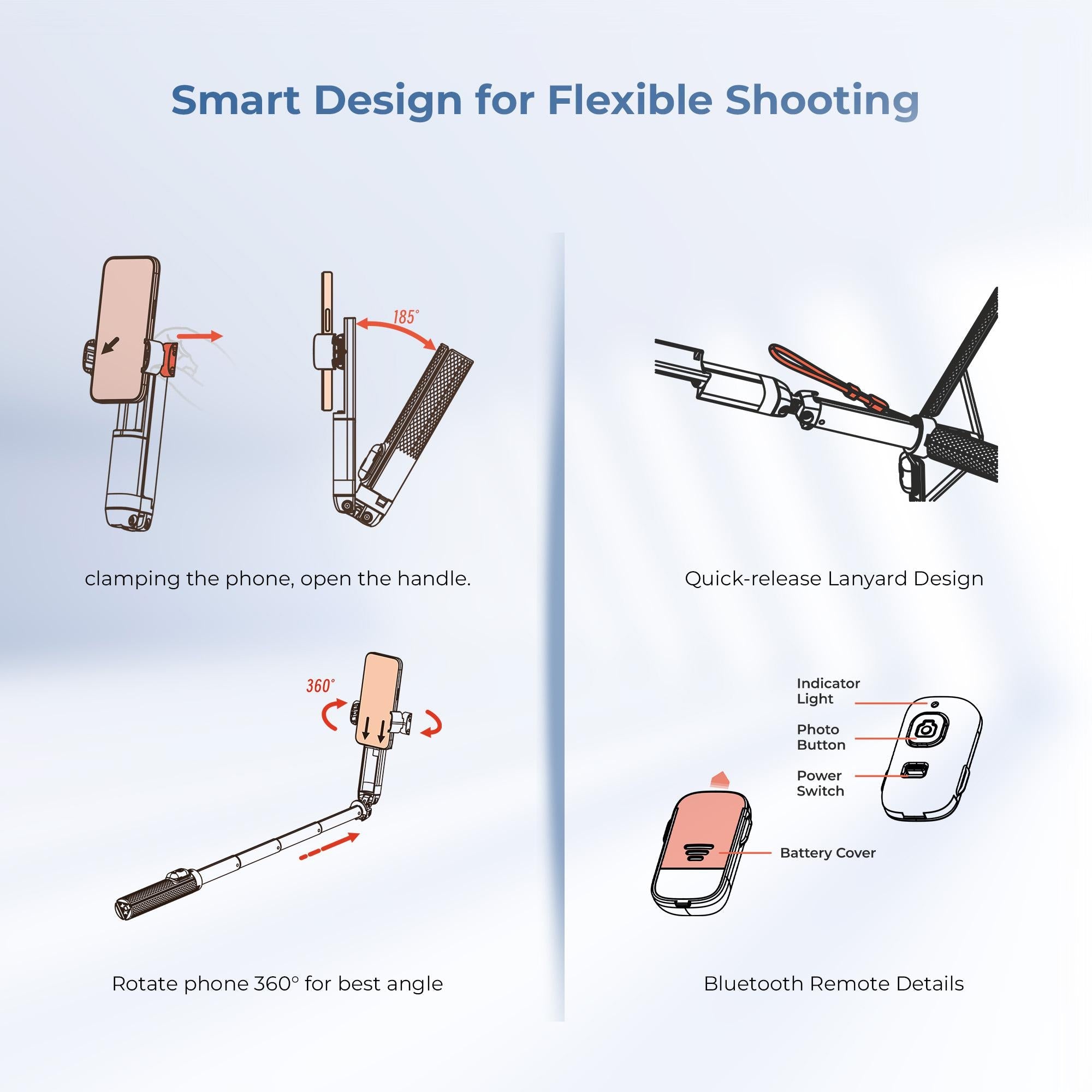 Digitek (DTR 470SS) Tripod Selfie Stick with Remote