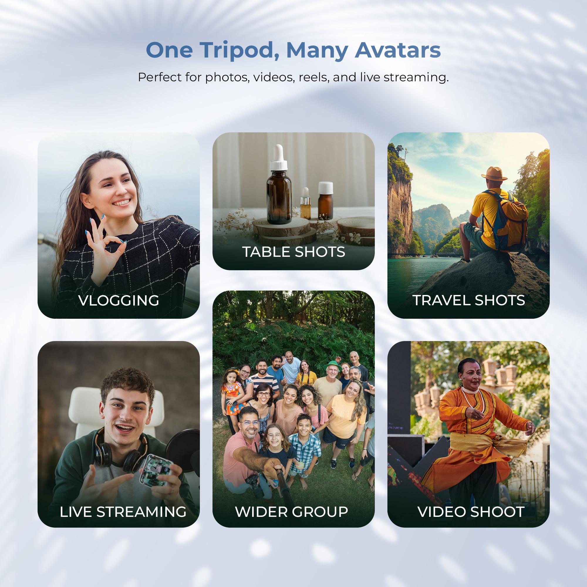 Digitek (DTR 470SS) Tripod Selfie Stick with Remote