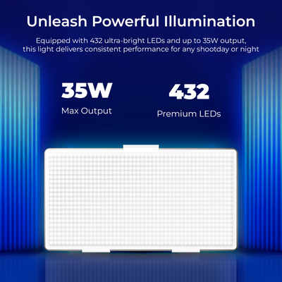 Digitek (LED-D432 Bi) Portable Bi-Color LED Video Light