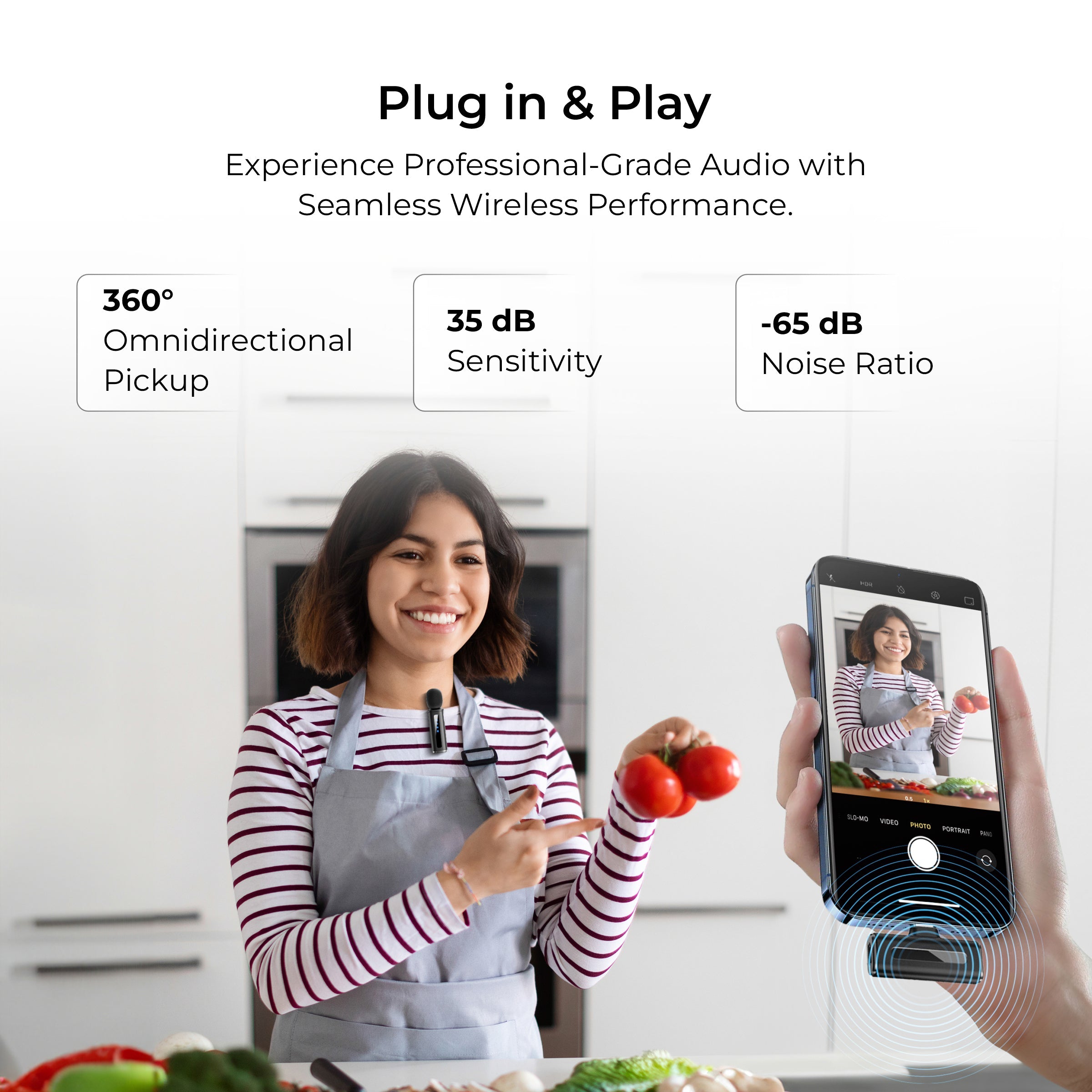 Digitek (DWM-114) 2-in-1 Wireless Microphone