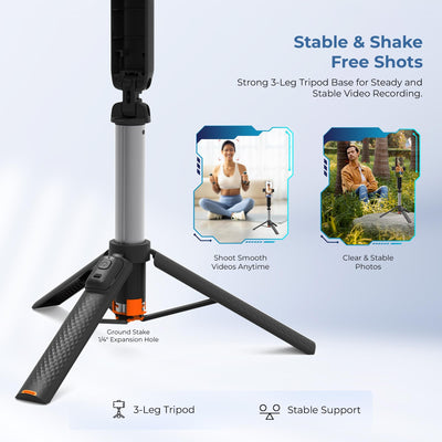 Digitek (DTR 470SS) Tripod Selfie Stick with Remote