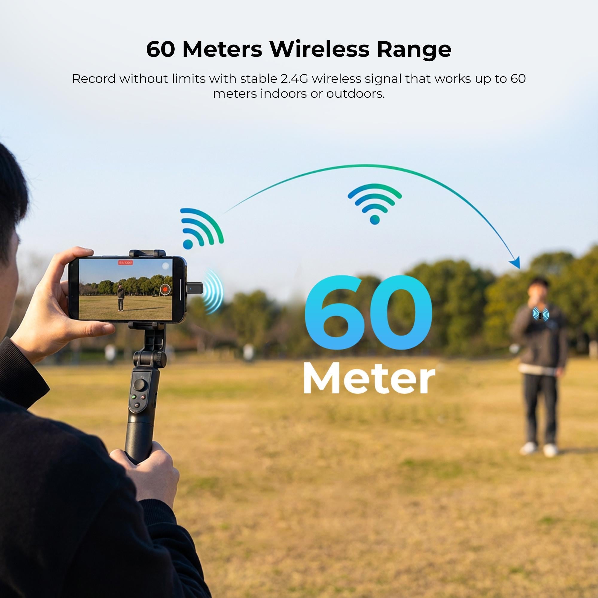 Digitek (DWM 123) 2-in-1 Wireless Microphone (Black)