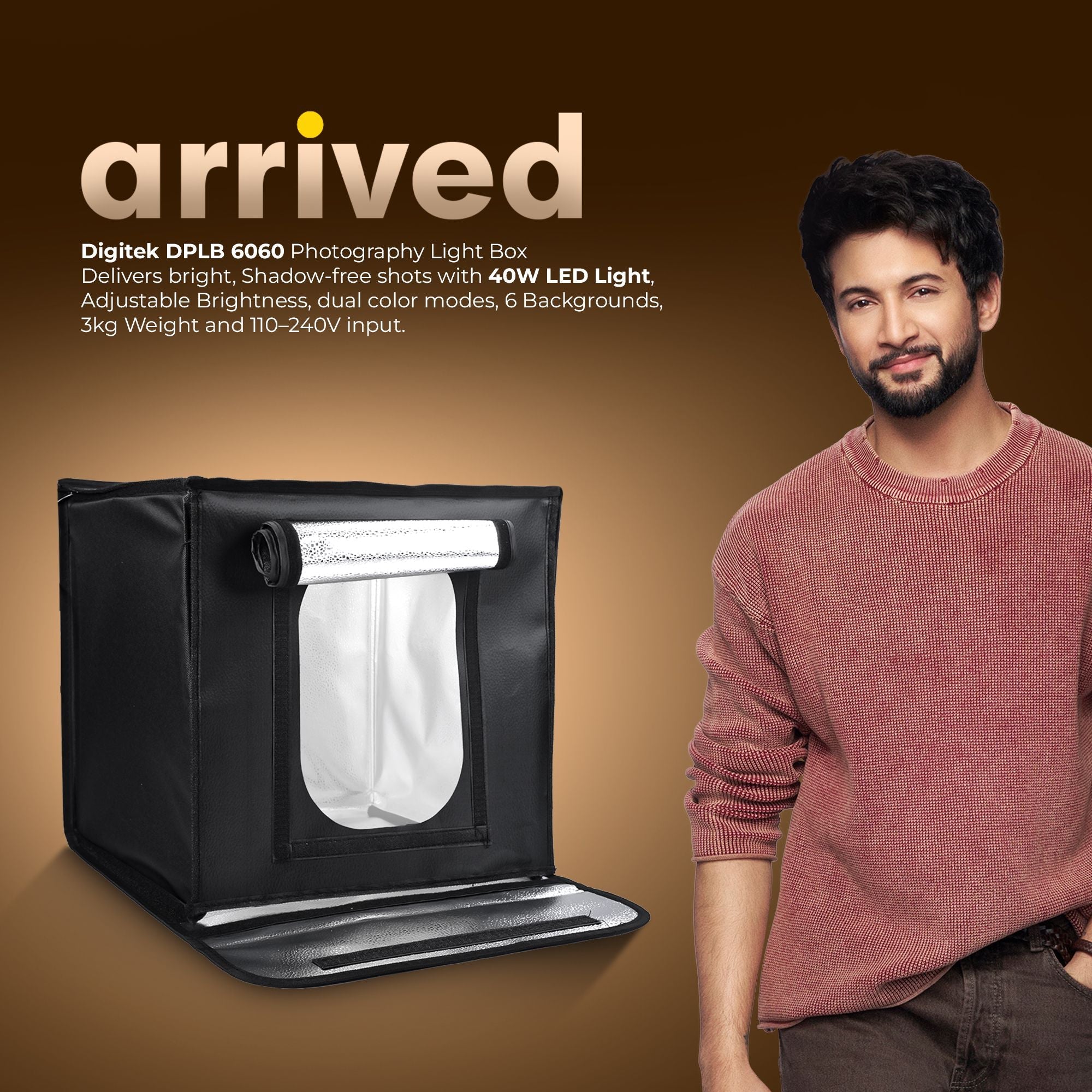 Digitek (DPLB 6060) 60cm Photo Studio Light Box