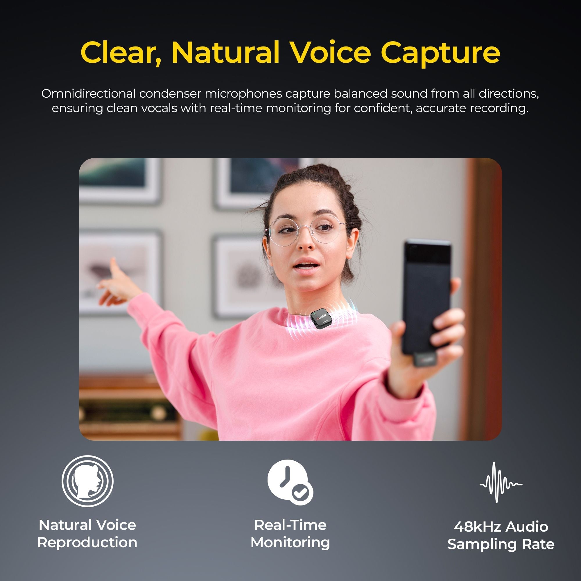 Digitek (DWM 121) 2 in 1 Wireless Microphone