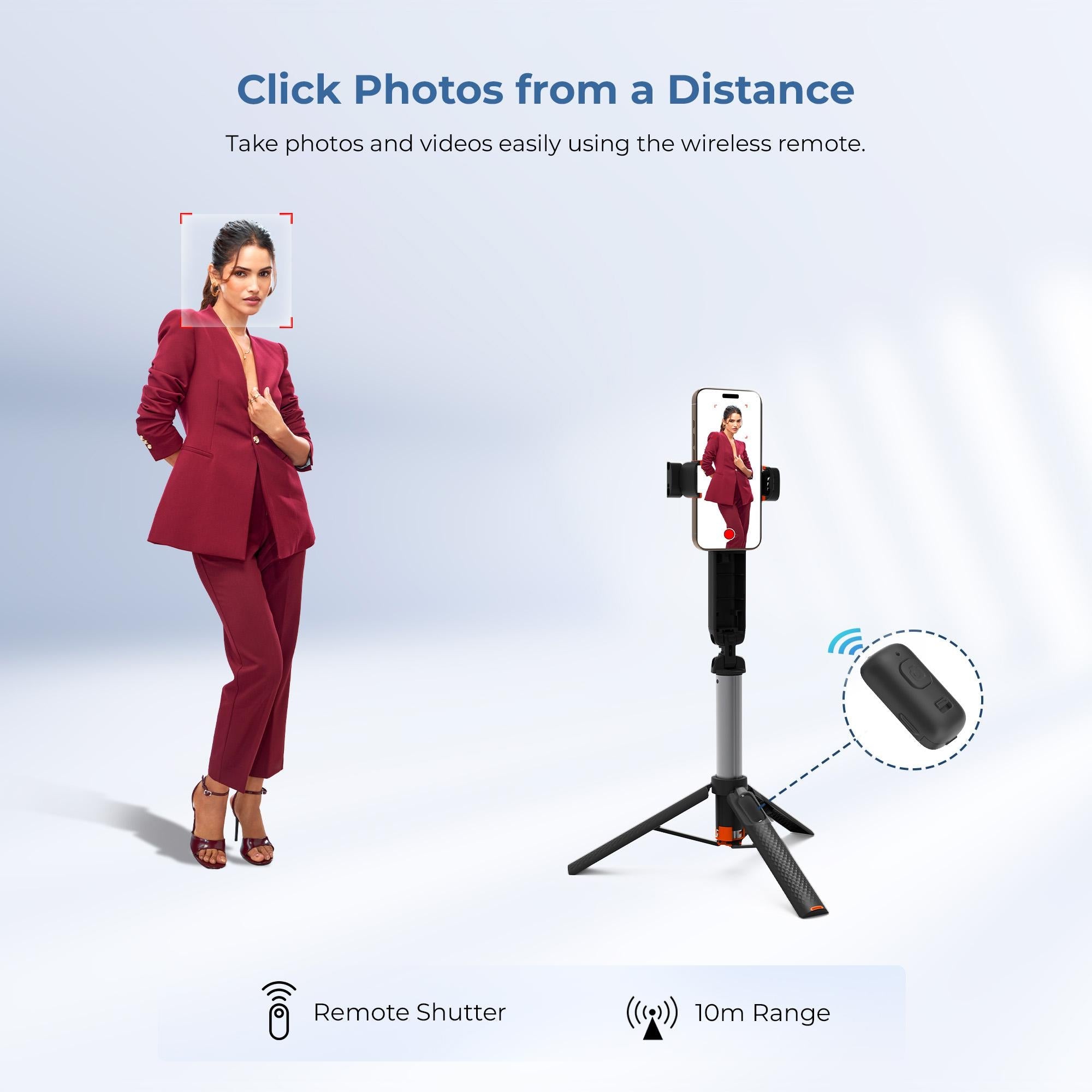 Digitek (DTR 470SS) Tripod Selfie Stick with Remote